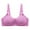 Purple, variant on Bigersell Full Support Bras for Women On Sale Padded Bras for Women No Underwire Balconette Bra Style C191 Convertible Bra Hook and Eye Bra Closure Women's Plus Size Sports Bras High Impact Purple XXL