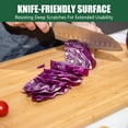 thumbnail image 5 of FungYuan 15x20 Kitchen Cutting Board-Bamboo Wood Kitchen Chopping Board, Butcher Block with Juice Groove, 5 of 7