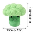 thumbnail image 4 of Dog Toy Plush Broccoli Pet Squeaky Toy For Puppies To Boredom And Keep Them , A Must-have For Large Dogs And Corgis For Chewing,Interactive Pet Toys,Gifts for Pets and Pet Lovers(White), 4 of 7