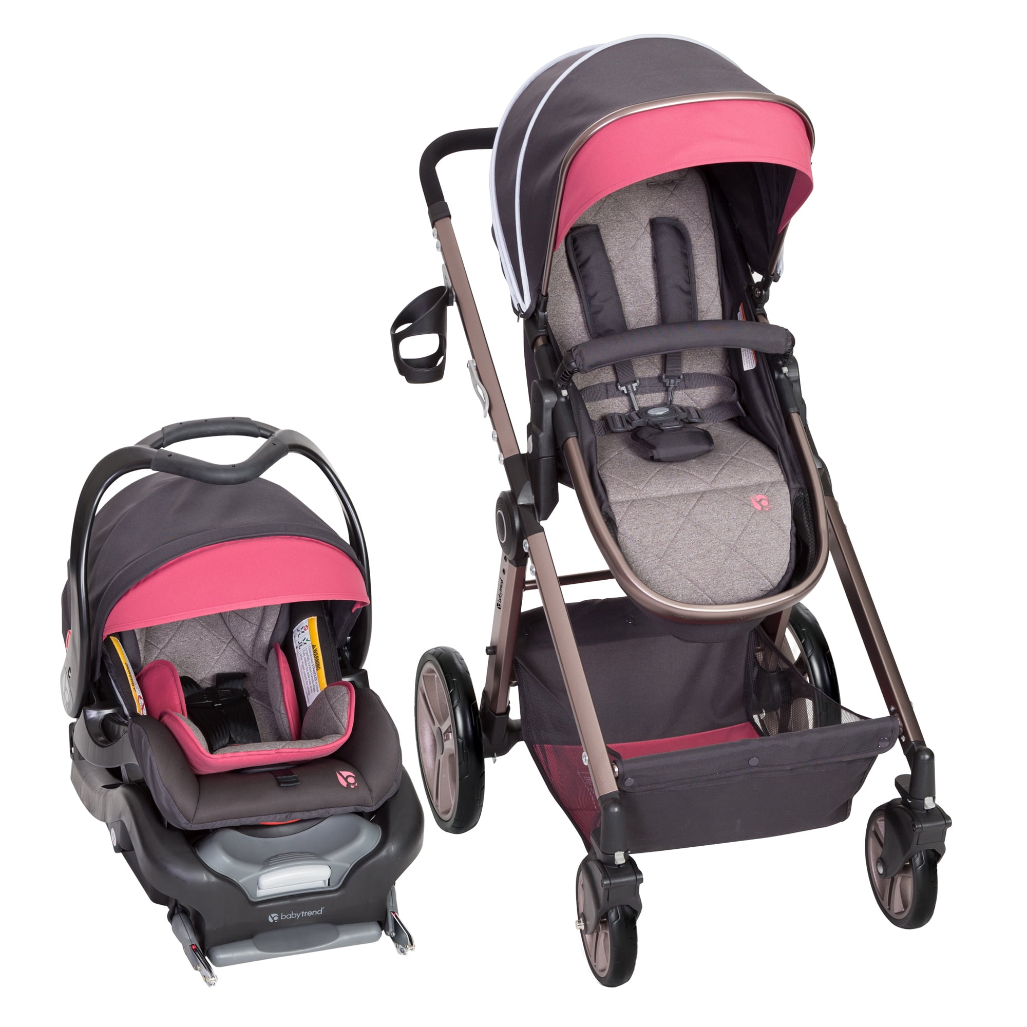 egg rose gold travel system