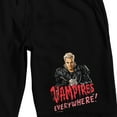 thumbnail image 2 of The Lost Boys Vampires Everywhere! Men's Black Lounge Shorts-Large, 2 of 5