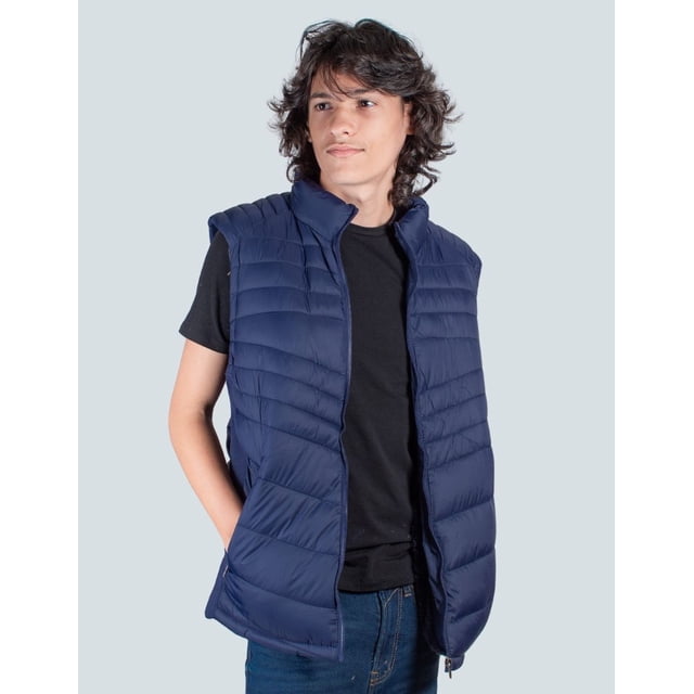 Chaleco casual para hombre forro cálido