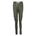 thumbnail image 2 of Pantalones Casuales Pantalones Lápiz Elásticos de cinturo Media SG Yuyangstore  Pantalones de mujer lápiz, 2 of 8