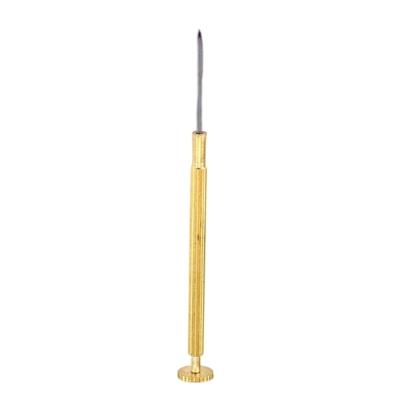 Precise Tiny Screwdriver For Jewelry Repair Brass Handle And for Electronics Maintenance