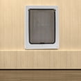 thumbnail image 1 of Extra Large ABS Plastic Pet Cat Dog Lockable Security Flap Door Gate Frame, 1 of 6