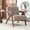 Light Coffee, variant on Leumius Mid Century Modern Accent Chair,Upholstered Reading Armchair with Solid Wood Frame,Accent Chair for Living Room Bedroom Apartment, Easy Assembly,Green