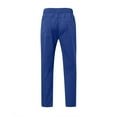 thumbnail image 5 of European Solid Color Splicing Pocket Elastic Straight Leg Pants For Men Casual Loose Trend Foreign Trade Sports Pants, 5 of 5