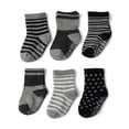 thumbnail image 3 of Calcetines de rayas para niños de primavera y verano, calcetines antideslizantes para bebés, calcetines para niños, 3 of 4