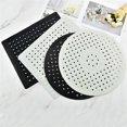 thumbnail image 3 of Square Coaster Drain Mat Round Dish Basin Drain Mat Place Mat Drain Mat Sink Mat, 3 of 5
