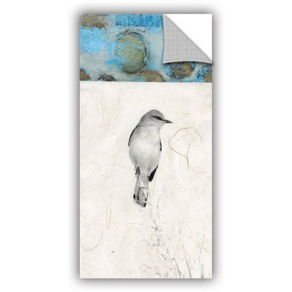 ArtWall Elena Ray "Mocking Bird Abstract" Art Appeals Removable Wall Art