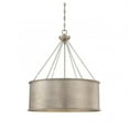 thumbnail image 1 of Savoy House Rochester 6 Light Pendant in Silver Patina, 1 of 1