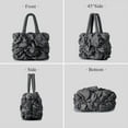 thumbnail image 5 of LinYooLi Quilted Tote Bag, Trendy Soft Puffer Tote Bag for Women Light Winter Down Cotton Padded Shoulder Crossbody Bag, 5 of 6
