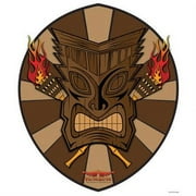 Vulture Kulture Tiki Shield Wall Mural