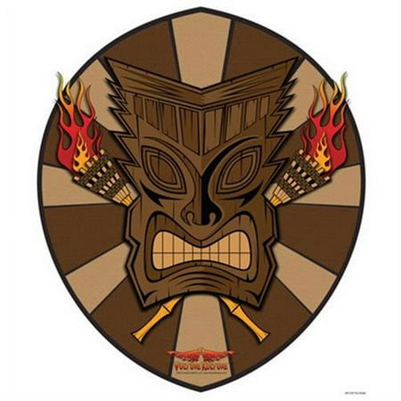 Vulture Kulture Tiki Shield Wall Mural