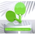 thumbnail image 1 of Juego de juguetes de plástico para tenis de mesa para niños, que incluye 2 bates de ping pong, 2 pelotas de ping pong, para interacción entre padres e hijos, ocio y entretenimiento, 1 of 5