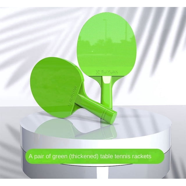 Juego de juguetes de plástico para tenis de mesa para niños, que incluye 2 bates de ping pong, 2 pelotas de ping pong, para interacción entre padres e hijos, ocio y entretenimiento
