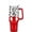 White-Red01, variant on 40 oz Tumbler with Handle and Straw, Double Wall Vacuum Insulated Stainless Steel Tumbler with straw, 100% Leak-proof Water Bottle, Travel Mug Coffee Cup, Gift for men and Women