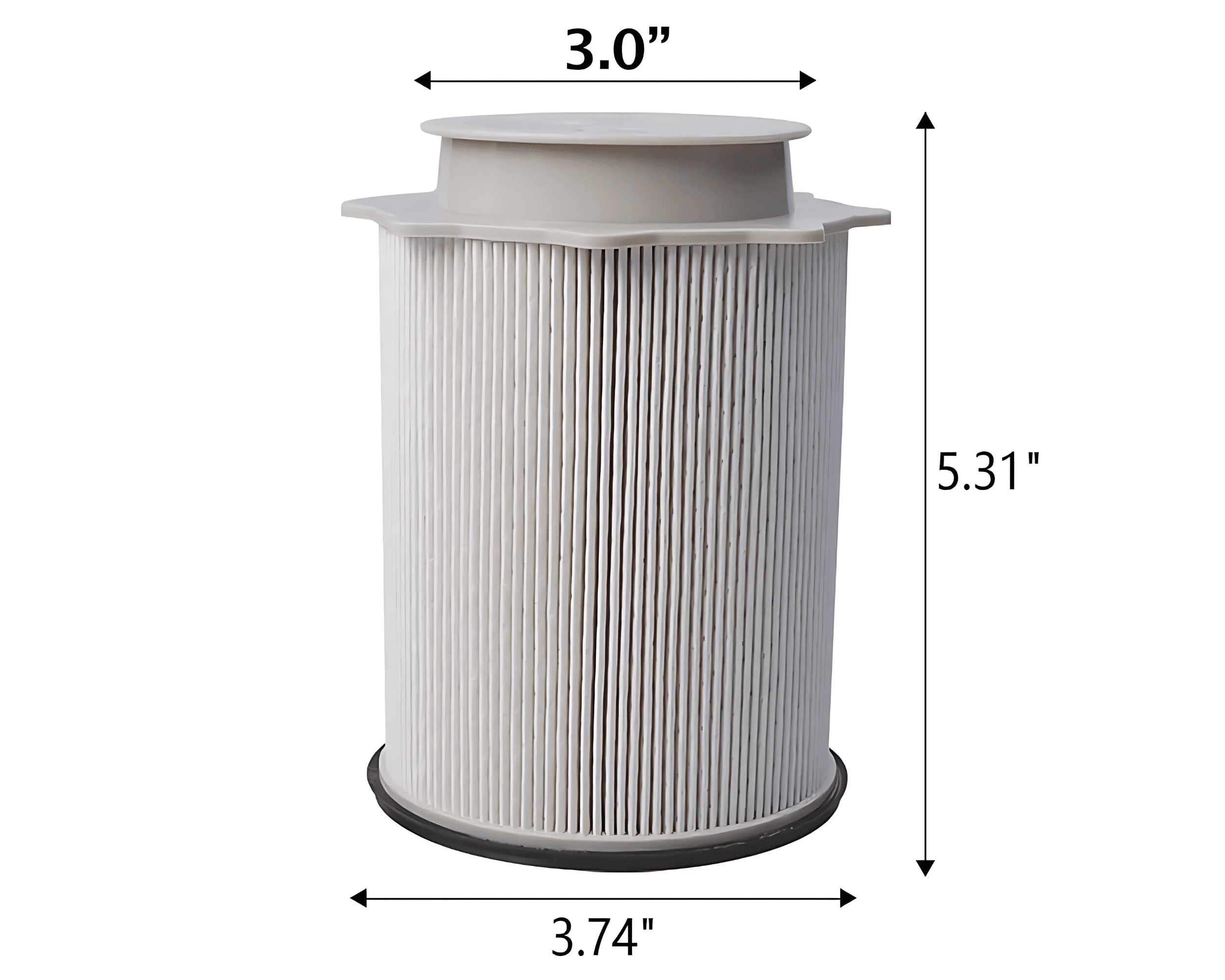 Fuel Filter and Water Separator Replacement, Compatible with 2010-2022 Dodge Ram 2500/3500 6.7L Cummins Diesel Engine