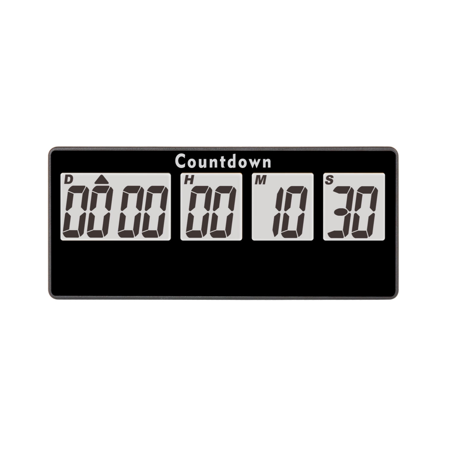 Digital Retirement Timer 9999 Day Countdown Event Reminder Timer, 12