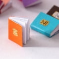 thumbnail image 4 of Estantería miniatura libro surtido para dormitorio Hugo 1:12 decoraciones lectura, 4 of 7