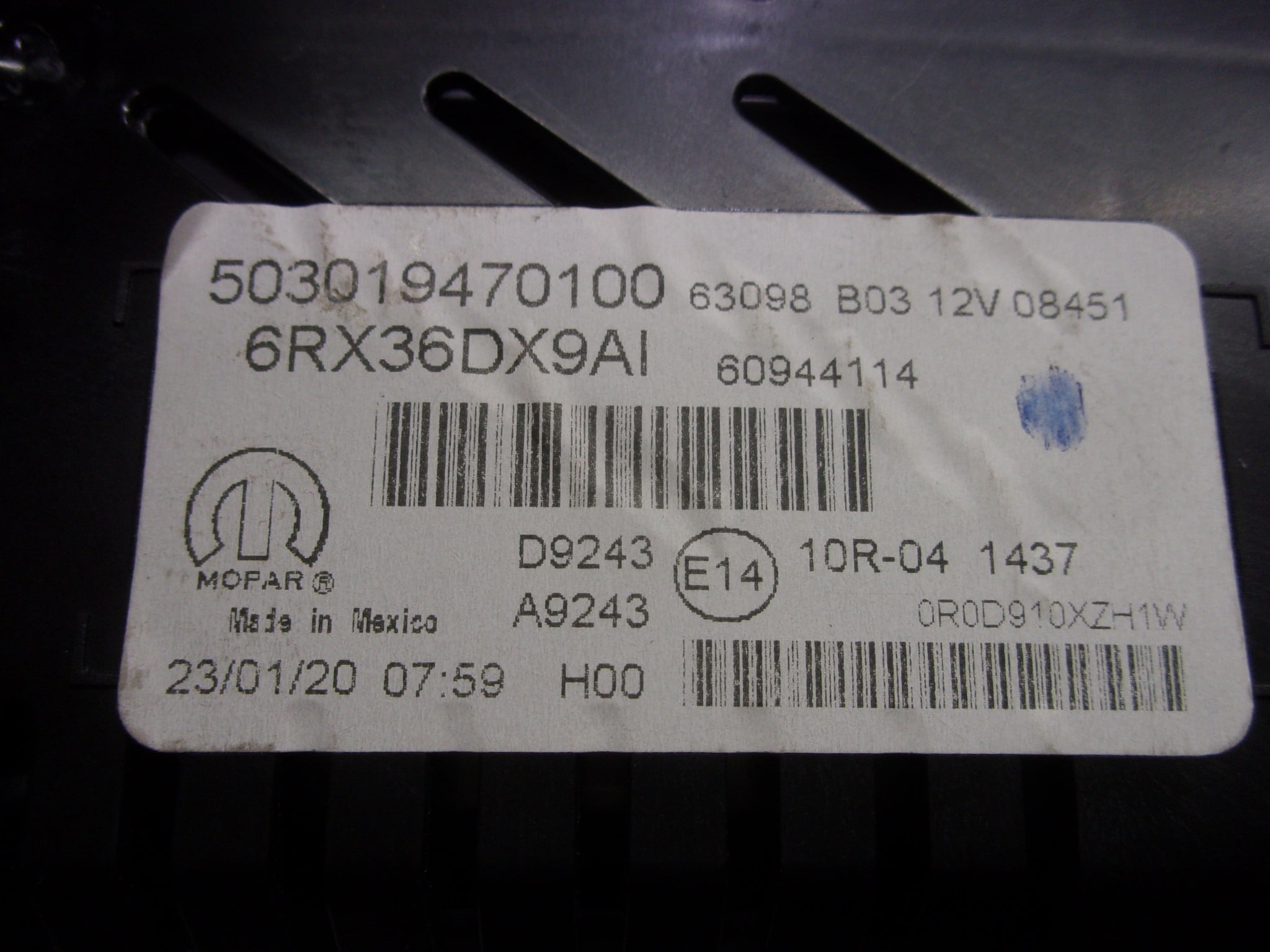 Pre-Owned 2019-2021 Jeep Compass MPH Speedometer Head Cluster 6RX36DX9AI 35K OEM - Verify Specific Vehicle Fitment In Description - (Good)