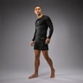 thumbnail image 2 of Venum Tactical XT Men's Long Sleeve Rashguard - Black/Fire Red - Large, 2 of 8