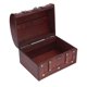 thumbnail image 1 of Retro Storage Box Style Retro Dust Prevention Retro Design Wooden Storage Box Multifunction for Desktop Decoration for Gift Giving for Props Storage, 1 of 8