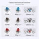 thumbnail image 4 of Teclado Gaming Redragon K630 Dragonborn 60% RGB Blanco Redragon Redragon, 4 of 9
