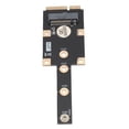 thumbnail image 1 of Adaptateur M.2 NGFF NVME SSD, Installation Simple Mini PCIE vers M.2 m Clé Adaptateur PCB pour 2230 2242, 1 of 8