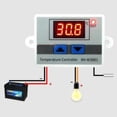 thumbnail image 1 of Luckyn 12V Digital LED Temperature Controller 10A Thermostat Control Switch Probe, 1 of 9