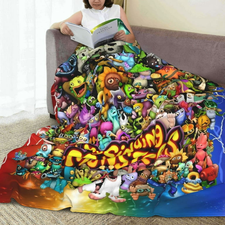 My Singing Monsters Ultra-Soft Micro Fleece Blanket Throw All