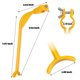 thumbnail image 5 of Yuarrent Golf Swing Trainer Principiante Gesto Guía de práctica correcta Muñeca Entrenamiento Ayudas Herramientas Accesorios de golf Golf, 5 of 6