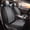 058-Gray, variant on AOMSAZTO Front Car Seat Covers Fit for Toyota Highlander 2008-2024 2025 Faux Leather Seat Covers Water Resistant Seat Protectors Luxury Auto Interior (2 Seats, Black&Grey)
