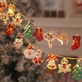 thumbnail image 2 of Christmas Lights String Santa Claus Snowman USB Garland LED Christmas Tree Decorative Light Party New Year's Decor Natal droship, 2 of 5