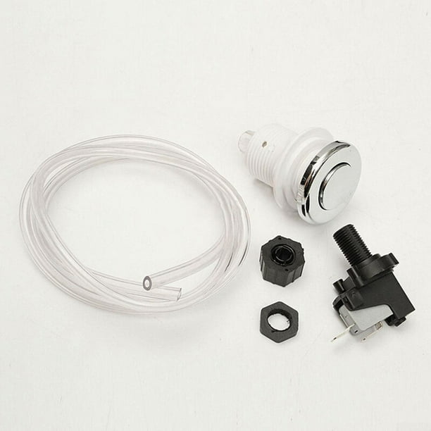 On/Off Push Button Switch Jetted Jet Bath Hot Tub Spa Hose Air Pool