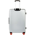 thumbnail image 2 of Air Canada Magnum 2 Piece Hardside Rolling Spinner Travel Lightweight Abs Suitcase Set,Silver, 2 of 8