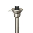thumbnail image 6 of Mod Lighting and Decor 71" Silver Torchiere Floor Lamp with Two Reading Lights, 6 of 9