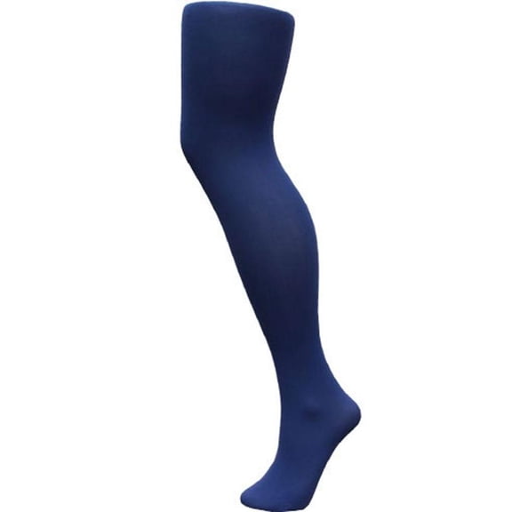 Navy Opaque Tights for Girls