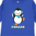 thumbnail image 4 of Inktastic Chillin Penguin Boys or Girls Long Sleeve Toddler T-Shirt, 4 of 5
