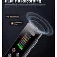thumbnail image 2 of Digital Voice Recorder Activated with Playback for Lecture Meeting Recording Device Dictaphone ,Portable, 2 of 5