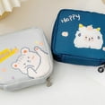thumbnail image 4 of D-GROEE 2PCS Sanitary Napkin Storage Bags Pouches Nursing Pad Holder Tampon Bags Portable Period Kit Bag Feminine Product Pouch for Girls for Pads Bag for Pads and Tampons with Zipper, 4 of 7