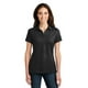 thumbnail image 1 of Polo de mezcla de algodón Autoridad Portuaria L577 para mujer negro, 1 of 1