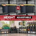 thumbnail image 5 of 5-Tier 60" W x 24" D x 72" H Garage Shelving 3000LBS Storage Shelves Heavy Duty Metal Shelf Unit Adjustable Basement  Storage Racks, 5 of 14