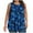 Blue #1, variant on Aboser Womens Summer Tank Tops Plus Size Sleeveless Shirts Cute Floral Graphic Tees Oversized Crew Neck Tee Blouses Hide Belly T Shirt for Women 2026