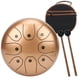 thumbnail image 1 of Tambor de lengua de acero de aleación de acero-Ti instrumento de percusión de mano sánscrito etéreo con llave C de 8 pulgadas sin preocupaciones ANGGREK  Otros, 1 of 8