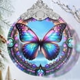 thumbnail image 1 of Adorno navideño Jocidea con forma de mariposa de cristal, 7,5 x 9 cm, 1 of 6