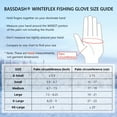 thumbnail image 4 of BASSDASH WinteFlex Insulated Convertible Mittens Fingerless Gloves Water Resistant for Men Women Cold Weather Fishing Hiking, 4 of 7
