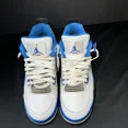 thumbnail image 4 of Ni-k-e Size 7 - Ni-k-e Air Jordan 4 Retro GS Motorsports Men's Shoes - Ships Now, 4 of 6