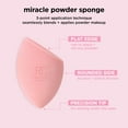 thumbnail image 5 of Real Techniques Miracle Mattifying Makeup Sponge Duo, for Powder & Foundation, Multi Color, 2 Count, 5 of 19