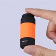 thumbnail image 4 of Advancent Mini linterna LED llavero linterna portátil al aire libre impermeable integrada USB recargable senderismo Camping linternas Estufas de camping Naranja, 4 of 6